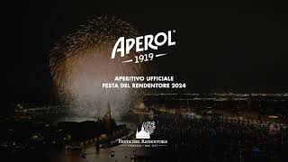 Aperol  Aperitivo Ufficiale Festa del Redentore 2024 [upl. by Abshier]