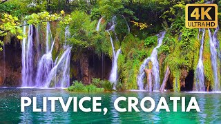 Plitvice Lakes National Park  Croatia  4K [upl. by Ever]