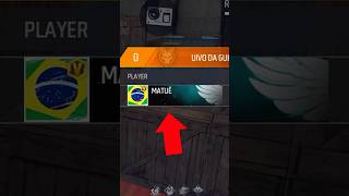 CAI CONTRA O MATUÊ VERIFICADO NO FREE FIRE freefire ff freefirebrasil pizao shortsfreefire [upl. by Jacquetta]