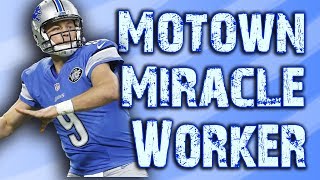 Matthew Stafford  The Motown Miracle Worker [upl. by Hartzel]