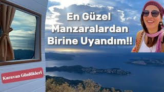 Karavanla Kaldığım En Muhteşem Manzaralardan Biri  Köy Evine Ziyaret  Çılgın Köy Kahvaltısı [upl. by Hu]