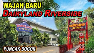 Wajah Baru WISATA DAIRYLAND RIVESIDE Puncak Bogor Terkini [upl. by Aeslahc294]