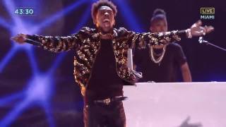 Desiigner Performs Panda Live At Pitbulls New Years Revolution [upl. by Aneehsal]