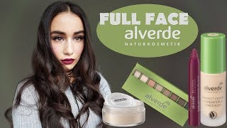 FULL FACE alverde Glam Make Up  Naturkosmetik im Test [upl. by Noisla]