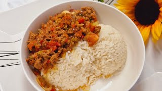 Minced beef sauce 😋 [upl. by Nancie]