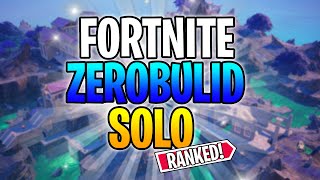 Zero Build Ranked Solos  Unreal ZB Solos  Use Code quotCamzCrewquot [upl. by Susumu]