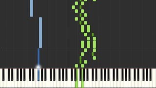 Johann Pachelbel  Canon in D Full version with Gigue Piano tutorial [upl. by Lyrehs]