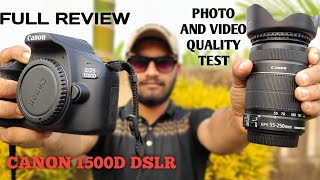 Canon 1500D  Entry Level Best DSLRPhoto And Video Quality Test Full Review And Unboxing In 2023 [upl. by Adabelle]