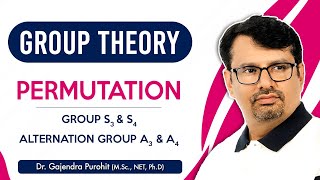 Group Theory  Symmetric Group S3 amp S4  Alternating Group A3 amp A4  Order Of Element [upl. by Neelear]