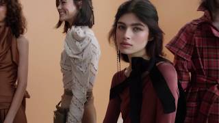 Zimmermann New York Fashion Week Backstage  Fall 2018 [upl. by Yankee]