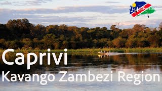 Caprivi Strip Namibia Kavango Zambezi region Namibias green zone [upl. by Naeloj]