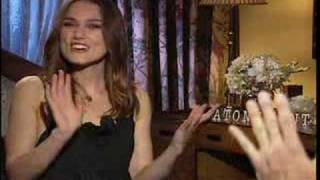 Keira Knightley interview for Atonement [upl. by Krys169]