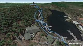 Mohonk Mountain House Labyrinth and Lemon Squeeze New Paltz NY  hike flyover [upl. by Va]