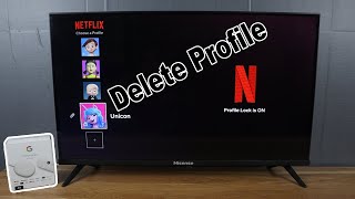 How to Delete Netflix Profile on Smart TV [upl. by Olsewski]