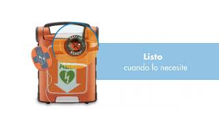 Powerheart® G5 AED Promotional Video  Spanish Iberian [upl. by Einor285]