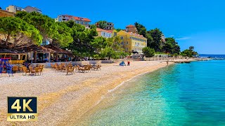 Podgora Croatia 🇭🇷 4K Makarska Riviera Walking Tour 2023 [upl. by Micco153]