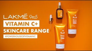 Lakmé 9to5 Vitamin C Skincare Range [upl. by Sitoiganap]