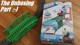 Thomas amp Friends Trackmaster Unboxing Ice amp Snow Expansion Pack [upl. by Sadye]