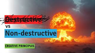 Destructive vs NonDestructive A MustKnow for Creators [upl. by Aisenat]