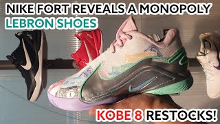 Nike Fort Reveals a Monopoly LeBron James Shoes Stocks Update  November 14 2024 [upl. by Grimbal372]