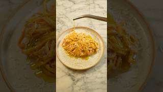 Welcome To PASTATUBE  Homemade Spaghetti with Walnut pesto food tasty shorts [upl. by Penelopa63]