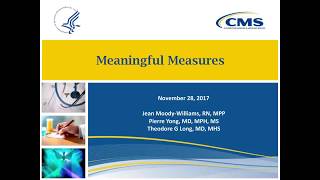 Meaningful Measures Webinar [upl. by Harms]