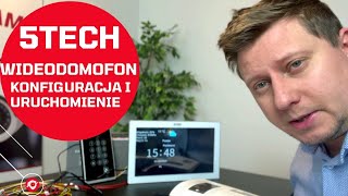 Jak Podłączyć Wideodomofon 5Tech z WIFI Test i Konfiguracja z Telefonem [upl. by Bein]