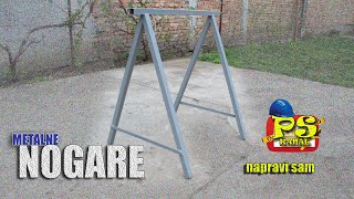 Nogare za farbanje  uradi sam  METALNE [upl. by Nauqyt]