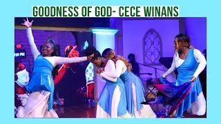 Goodness of God  CeCe Winans Praise Dance  Shekinah Glory [upl. by Sirois]