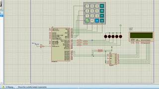 PIC C  LCD con I2C  PIC16F877A  Keypad 44 Teclado [upl. by Anjela431]