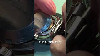 WATCH REPAIR MOMENTS watchrepair job vintagewatchesomegaseamaster youtubeshorts [upl. by Mcclimans]