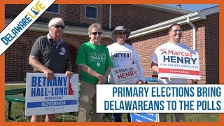 Primary Elections Bring Delawareans to the Polls [upl. by Comstock726]