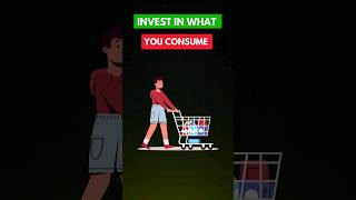 invest in what you Consume shorts stockmarket sharemarket investing investment stocks [upl. by Sairtemed]