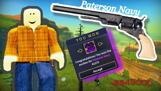 FINALLY BUYING THE PATERSON NAVY  SHOWCASE Wild West [upl. by Anerhs39]