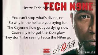 Tech N9ne  Disparagement Feat King ISO Lyrics [upl. by Gregoor]