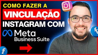 COMO CONECTAR O INSTAGRAM COM O META BUSINESS SUITE EM 2024 [upl. by Linzer]