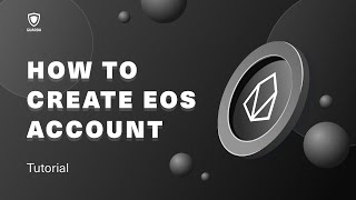 How to create an EOS wallet in Guarda [upl. by Kcerb]