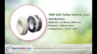 Multi Spring Seals and Teflon Bellow Seals Manufacturer amp Supplier in India  SEALEN ENGINEERING LLP [upl. by Ettener564]