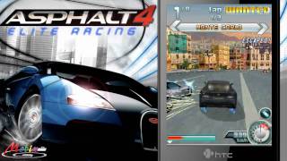 HD Gameloft 3D Asphalt 4 Elite Racing HD Windows Mobile  Symbian [upl. by Oinoitna796]