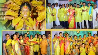 Banjara Marriage Haldi Function  Raju weds Jyothi Haldi function  wedding marriage banjara [upl. by Laersi197]