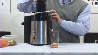 Sharper Image Super Juicer Product Overview [upl. by Pauli]