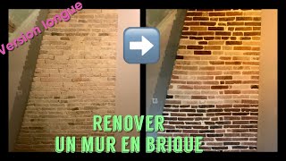 Comment Rénover un Mur en Brique en un Weekend [upl. by Putscher841]