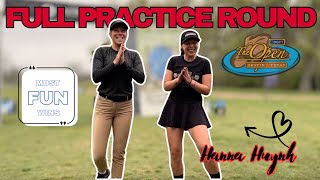 PRACTICE ROUND with Hanna Huynh ❤️ [upl. by Weksler]