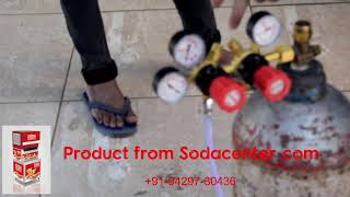 Complete procedure of Co2 Regulator connection With Co2 Cylinder By SodaCenter com [upl. by Ashti]