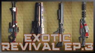 Destiny 1 Exotic Revival Theory EP3  The FIrst Curse Invective Ice Breaker Super Good Advice [upl. by Volkan]