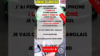 Apprenez langlais facilement et rapidement quiz english anglais shorts [upl. by Ara]