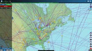 Airline Manager 4  9 months in  My optimized routes [upl. by Atinahs]