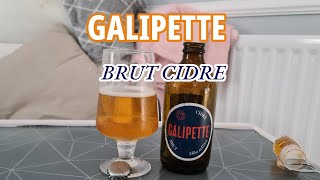 GALIPETTE BRUT CIDRE Review [upl. by Hrutkay]