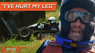 Richard Hammond Crashes in Formula Easter Race  The Grand Tour Eurocrash [upl. by Sterner386]