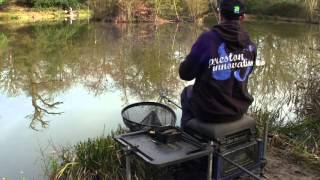 Winter Method Feeder Fishing on Commercial Carp Waters [upl. by Zetnahs]